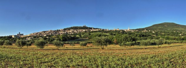 Assisi, panorama.